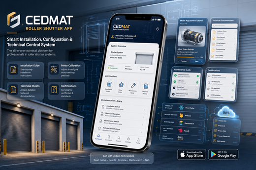 CEDMAT Roller Shutter project screenshot