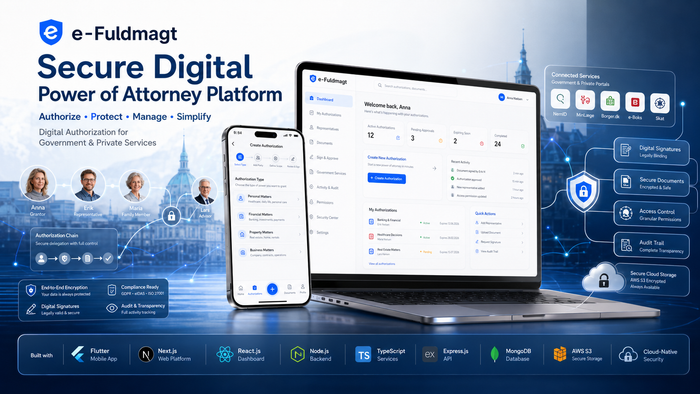 Digital Power of Attorney — GDPR & ISO 27001 authorization platform