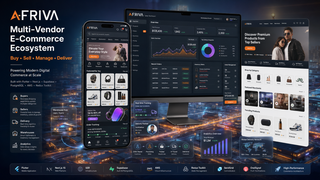 Afriva — Multi-vendor e-commerce · $1.2M revenue