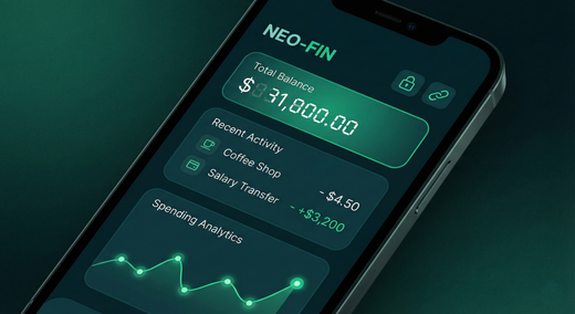 FinTech Mobile App project screenshot